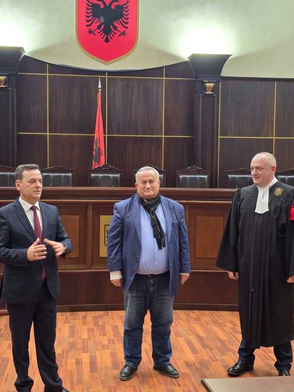 Gjykata e Lartë e Republikës së Shqipërisë ka mirëpritur sot anëtarin e ri të trupës gjyqësore, z. Genti Shala.